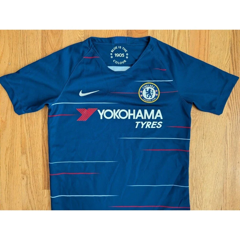 Chelsea 2018/2019 Nike Home Youth Boys Kids Medium Soccer Jersey Soccer Shirt